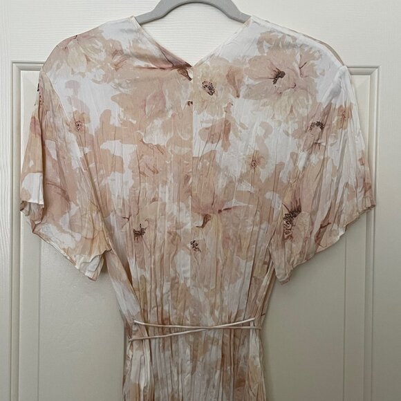 Vince Floral Print Midi Length Dress Size: S - Picture 4 of 4